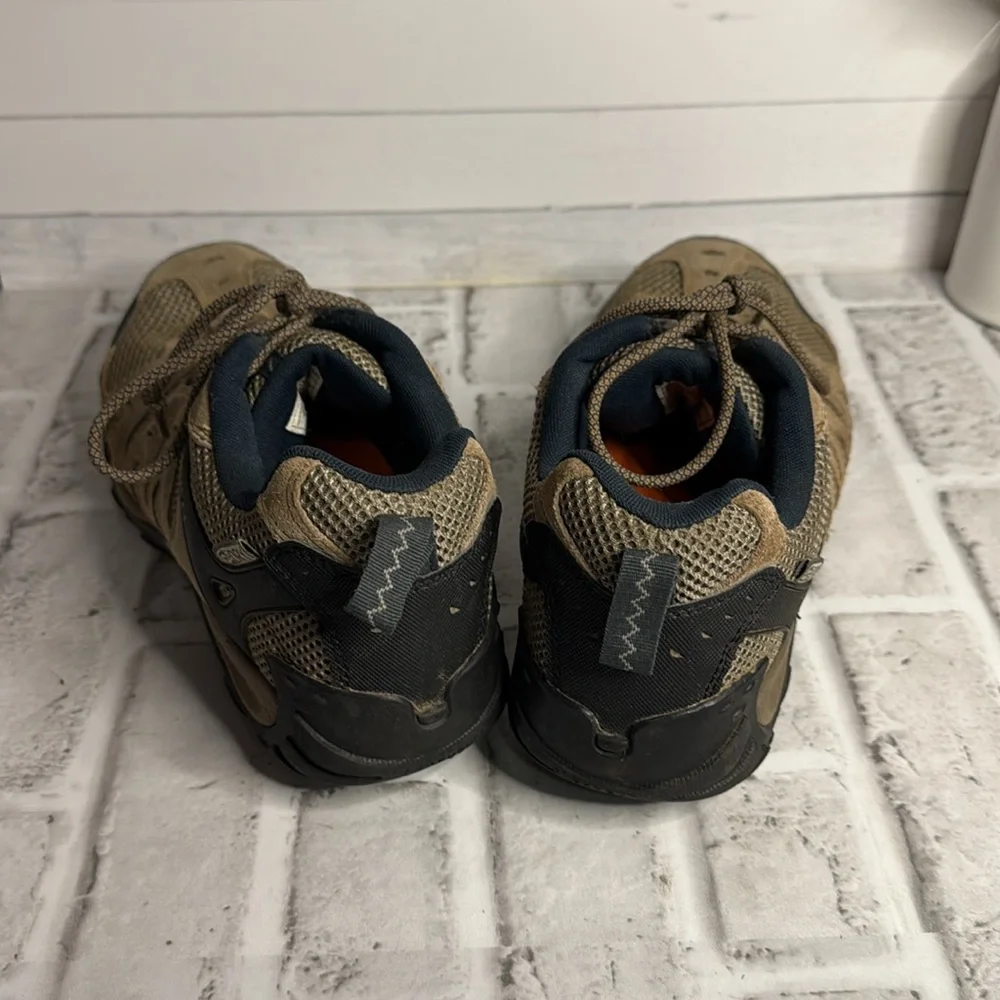 Merrell Brown and Black Men's Athletic Hiking Shoes